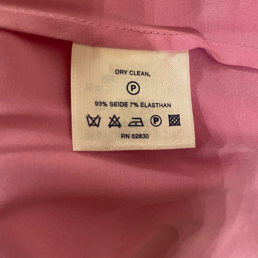 Land’s End Silky Blouse Sz 16 Orchid color NWT - Picture 3 of 9